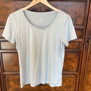 Nike Dri Fit light grey woman’s tee shirt